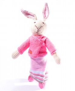 Organic Island Rabbit in Sarong Thai Outfit
  -Dark Pink
 ตุ๊กตากระต่าย นุ่งผ้าซิ่นสีชมพูเข้ม