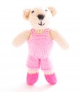 Organic Island Toddler Bear - Pink Jumpsuit
ตุ๊กตาหมี ชุดจั้มสูทสีชมพู
